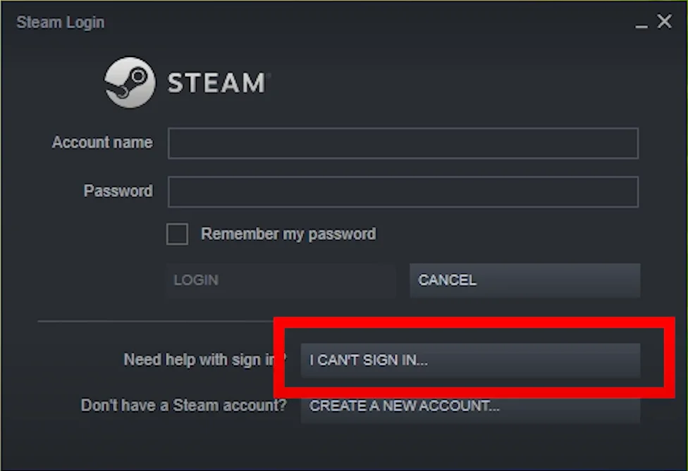 Неверный код из СМС Steam Guard